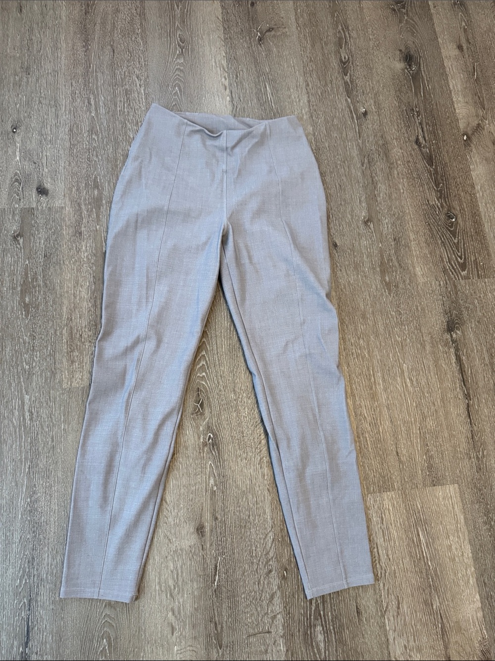 Lululemon Light Gray High-Rise Pants